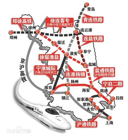 新港江北铁路最新消息,一、项目概述