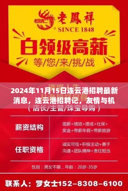 2024年连云港招聘最新消息，友情与机遇的温暖邂逅