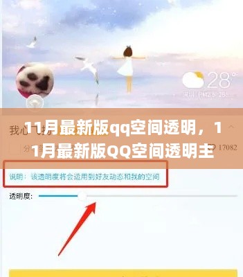 11月最新版QQ空间透明主题评测与介绍