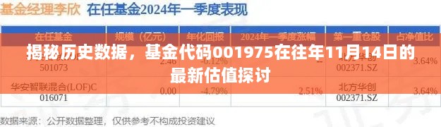 揭秘历史数据，基金代码001975在往年11月14日的最新估值探讨