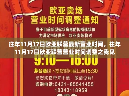 欧亚联营营业时间调整解析，历年11月17日的观察与见解