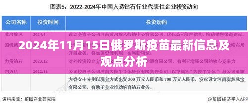 2024年11月15日俄罗斯疫苗最新信息及观点分析