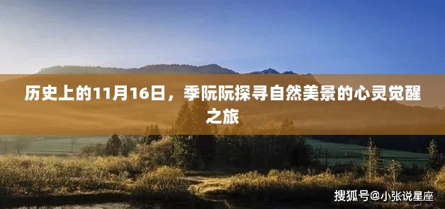 历史上的11月16日，季阮阮探寻自然美景的心灵觉醒之旅