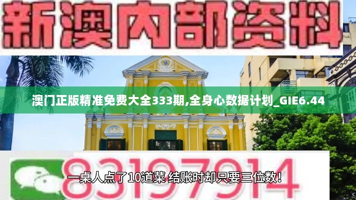 澳门正版精准免费大全333期,全身心数据计划_GIE6.44