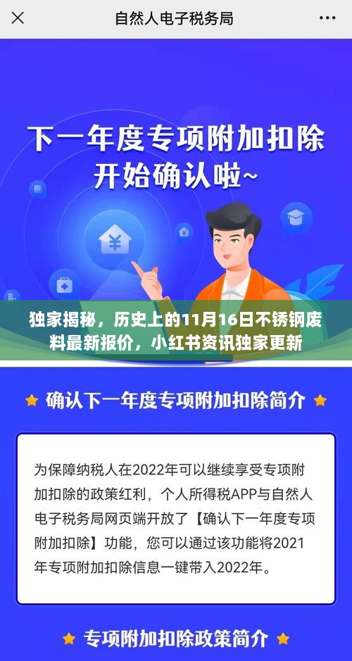 独家揭秘，历史上的11月16日不锈钢废料最新报价，小红书资讯独家更新