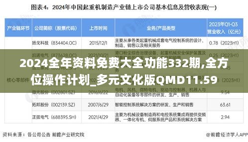 2024全年资料免费大全功能332期,全方位操作计划_多元文化版QMD11.59