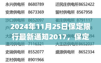 保定限行新篇章，变化中的学习之旅与自信成就之源（最新通知）