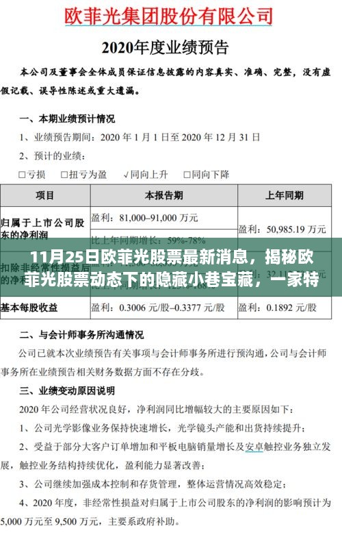 揭秘欧菲光股票最新动态，特色小店的隐藏魅力宝藏（11月25日更新）