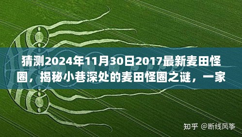 揭秘麦田怪圈之谜，探寻小巷深处的特色小店之旅，预测未来麦田怪圈揭晓时间（2024年11月30日）