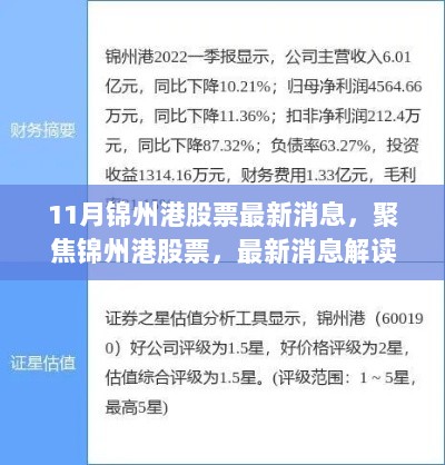 11月锦州港股票最新动态及深度解读与分析