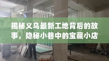 揭秘义乌最新工地背后的故事，隐秘小巷中的宝藏小店，探访工地现场（日期，2024年11月17日）