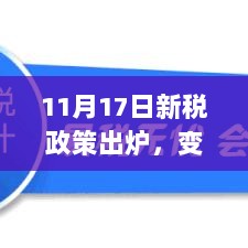 11月17日新税政策出炉，变革与时代印记