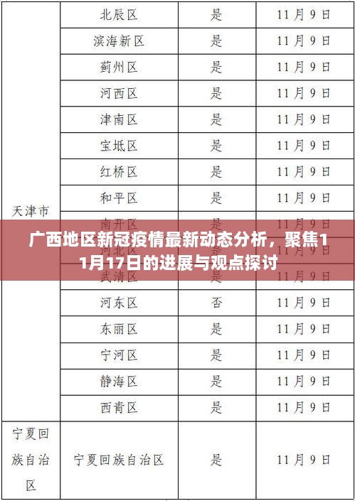 广西地区新冠疫情最新动态分析，聚焦11月17日的进展与观点探讨