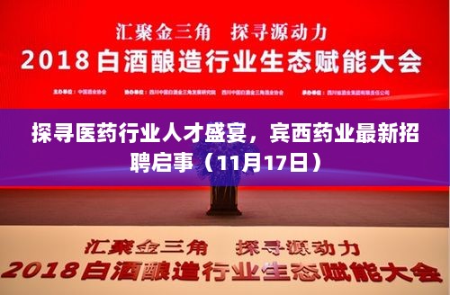 探寻医药行业人才盛宴，宾西药业最新招聘启事（11月17日）