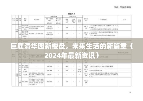 巨鹿清华园新楼盘，未来生活的新篇章（2024年最新资讯）