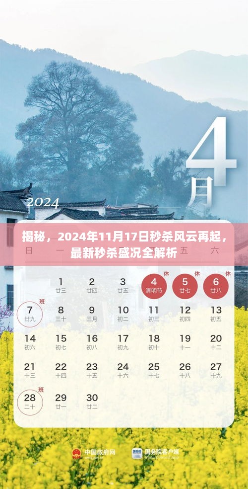 揭秘，2024年11月17日秒杀风云再起，最新秒杀盛况全解析