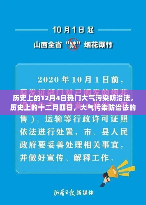 历史上的十二月四日，大气污染防治法的诞生与变迁之路