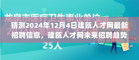 建瓯人才网2024年12月4日招聘盛况展望，最新信息及未来招聘趋势聚焦