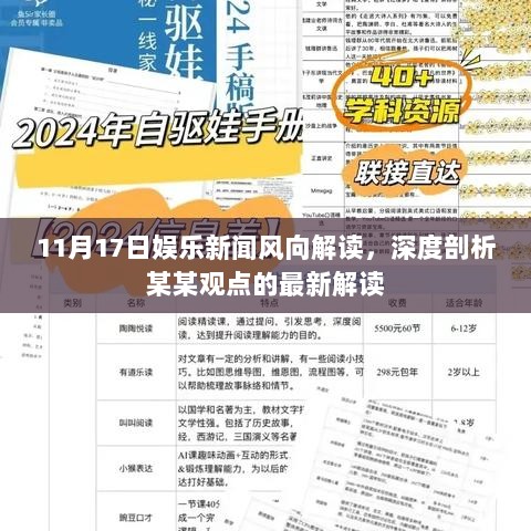 11月17日娱乐新闻风向解读，深度剖析某某观点的最新解读