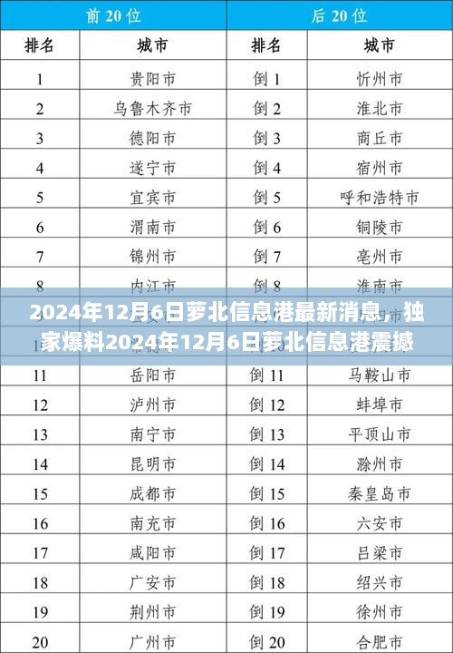 独家爆料，萝北信息港最新更新揭秘，生活点滴一网打尽！