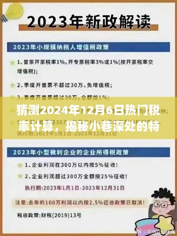 揭秘未来税率计算趋势，特色小店预测与小巷深处的税率探索之旅（2024年12月6日）