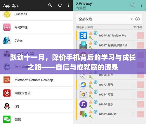 跃动十一月，降价手机背后的学习与成长之路——自信与成就感的源泉