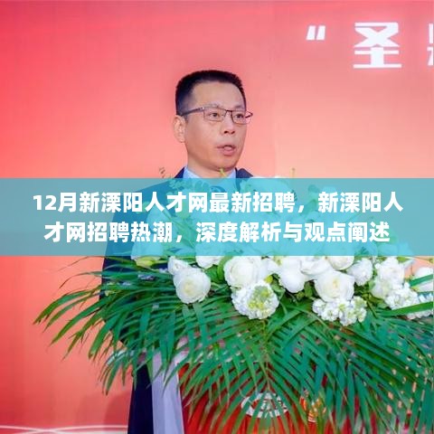 新溧阳人才网招聘热潮，深度解析与观点阐述