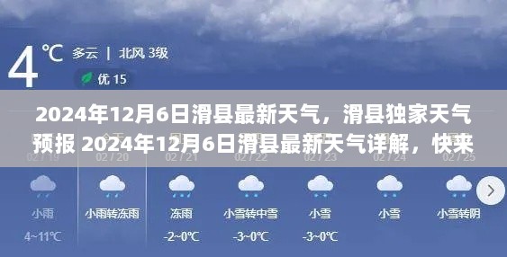 2024年12月6日滑县最新天气，滑县独家天气预报 2024年12月6日滑县最新天气详解，快来看看！