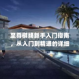 至尊棋牌新手入门指南，从入门到精通的详细步骤教学（2024最新版）