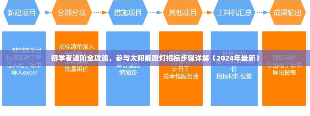 初学者进阶全攻略，参与太阳能路灯招标步骤详解（2024年最新）