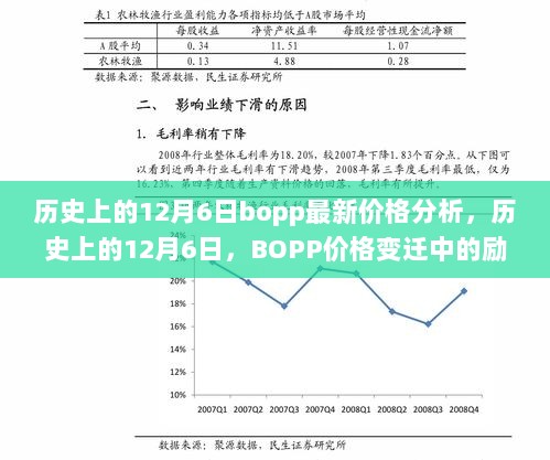 历史上的12月6日BOPP价格变迁，励志篇章与自信力量分析