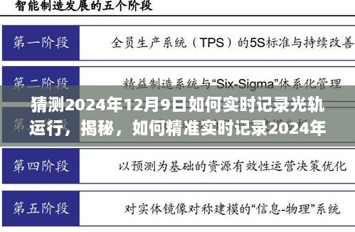 揭秘，精准实时记录光轨运行之旅——2024年12月9日的绚烂光轨探寻之旅