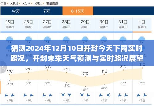 开封未来天气预测与实时路况展望，聚焦开封市雨势影响分析（开封今日天气预报及未来趋势分析）