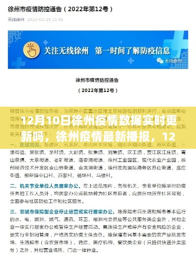 徐州疫情实时更新，最新数据播报与动态分析（12月10日）