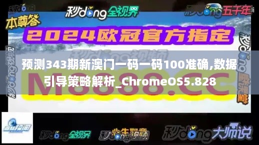 预测343期新澳门一码一码100准确,数据引导策略解析_ChromeOS5.828