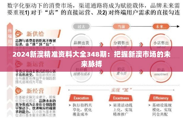 2024新澳精准资料大全348期：把握新澳市场的未来脉搏