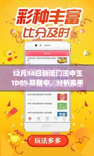 12月14日新澳门王中王100%期期中，分析高手的策略与技巧