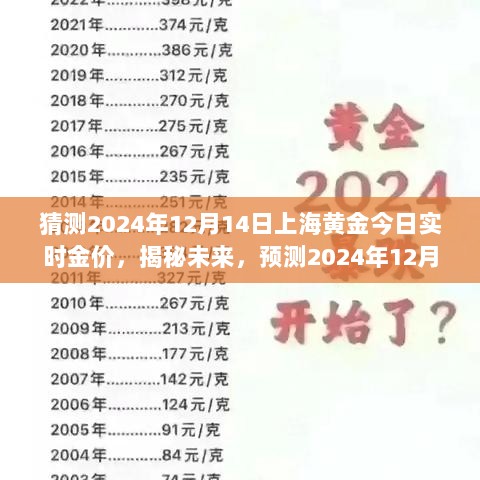 揭秘未来黄金走势，预测上海黄金实时金价走势至2024年12月14日分析揭秘！