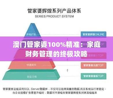 澳门管家婆100%精准：家庭财务管理的终极攻略