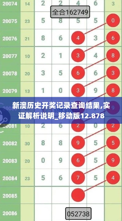 新澳历史开奖记录查询结果,实证解析说明_移动版12.878