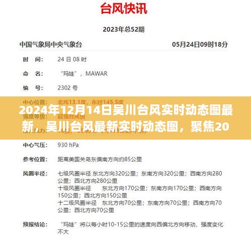 2024年12月14日吴川台风实时动态更新，聚焦台风影响与最新动态图