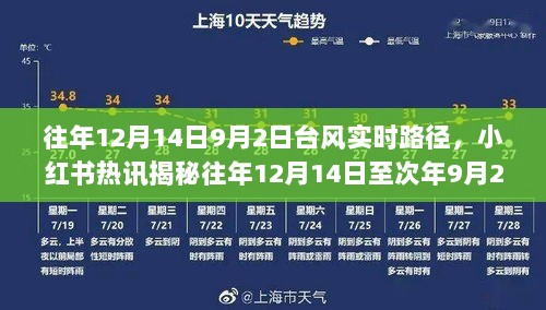 小红书热讯揭秘，台风实时路径一网打尽，风雨无阻的历史数据回顾（往年12月14日至次年9月2日）