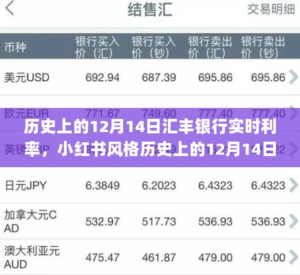 历史上的12月14日汇丰银行实时利率大揭秘，小红书风格解读