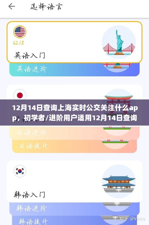 上海实时公交APP使用指南，初学者与进阶用户如何选择最佳应用于12月14日查询实时公交信息