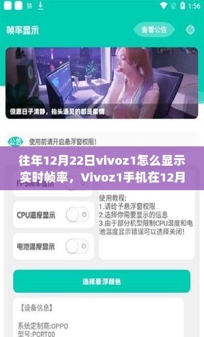 如何显示Vivoz1手机实时帧率？12月22日详细步骤指南（适合初学者与进阶用户）