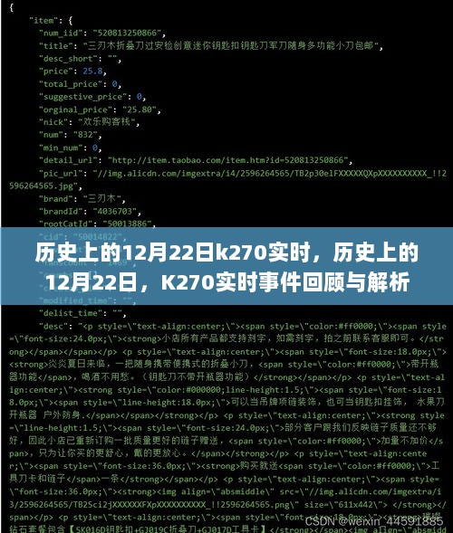 历史上的12月22日K270事件回顾与实时解析