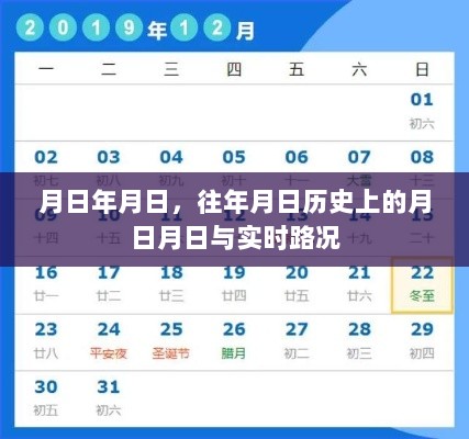 历史月日与实时路况对比，岁月变迁的交通印记