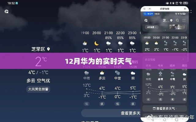 华为实时天气报告，揭秘十二月气候细节