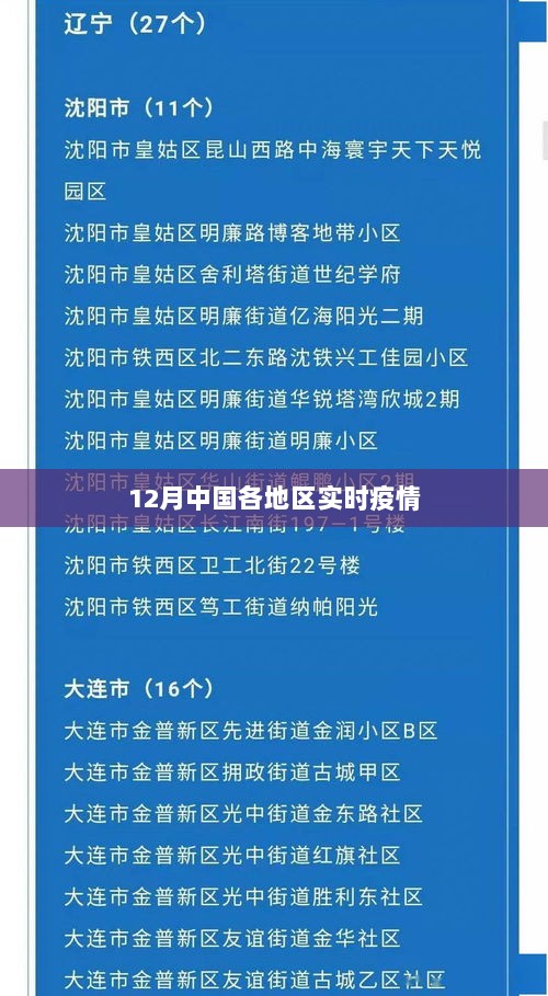 中国各地区实时疫情动态数据（最新更新）