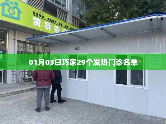 巧家县发热门诊名单公布（共29个）